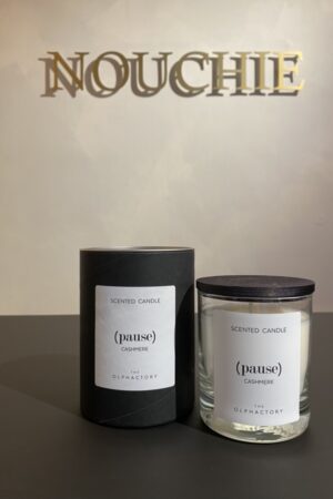 scented candle #pause cashmere