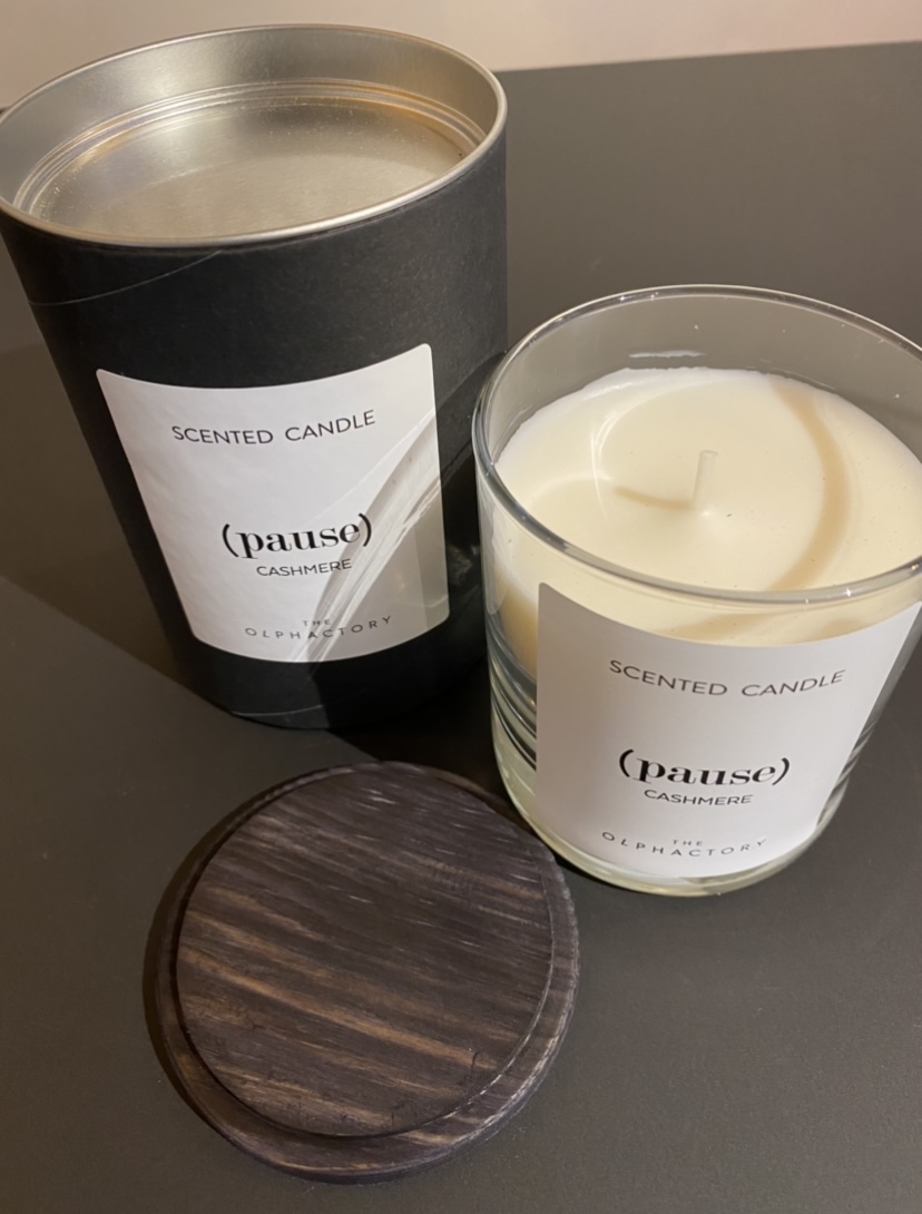 scented candle #pause cashmere - Afbeelding 2