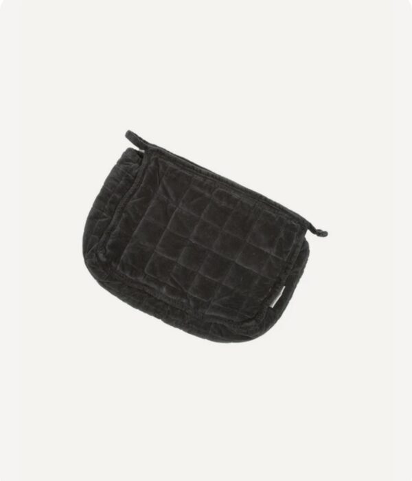 Velvet Toiletbag Charlotte black